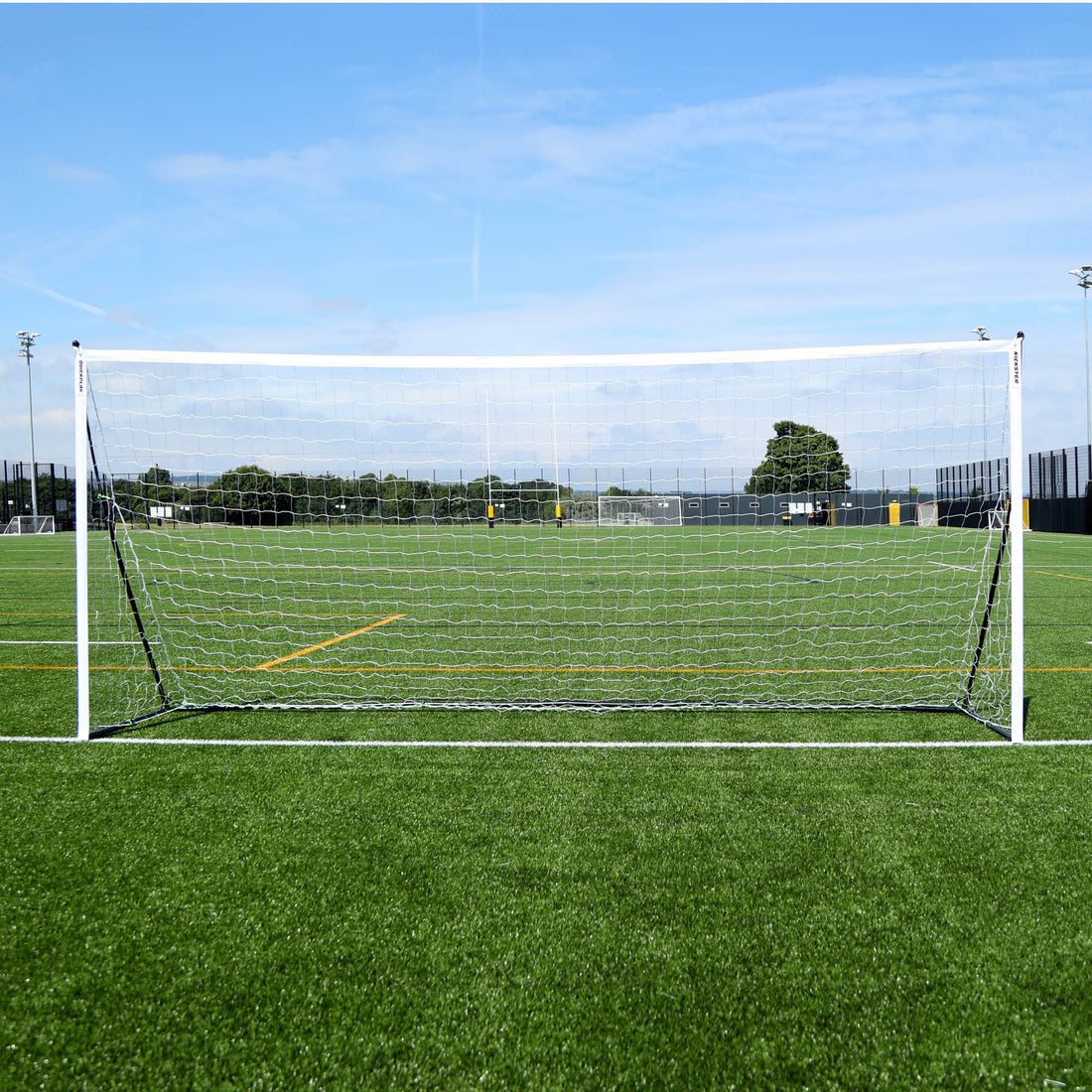 KICKSTER Elite Portable Football Goal 16x7' - QUICKPLAY - 16x7 3.6 5x2 7 a side 9 a side adult astro football football goal instructions kickster Kickster Elite large portable Senior (16yrs+) SUMMER Teens (13yrs+)