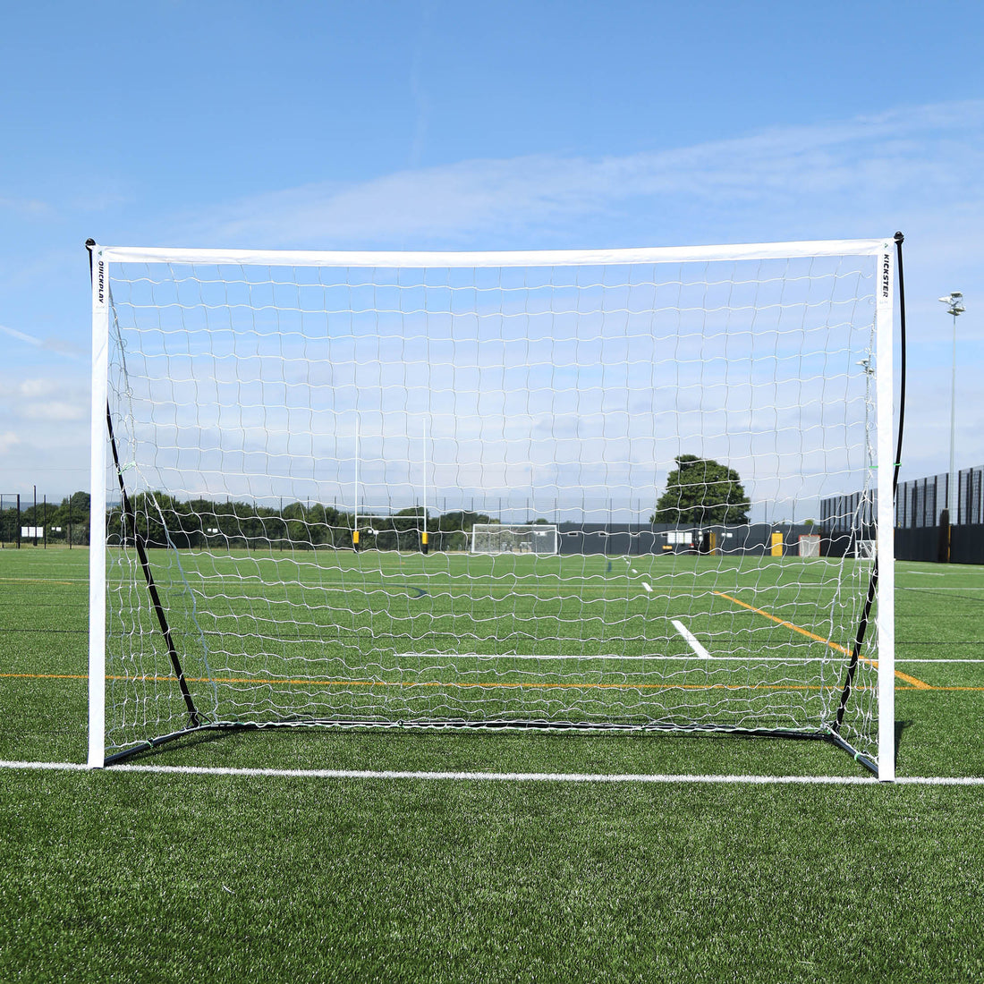 KICKSTER Elite Portable Football Goal 8x5' - QUICKPLAY - 5 a side 7 a side 8 x 5 adult astro bestsellers football football goal garden home instructions Juniors (7-13yrs) kickster Kickster Elite large portable SUMMER Teens (13yrs+)