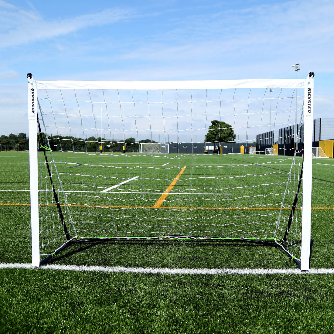 KICKSTER Elite Portable Football Goal 6x4' - QUICKPLAY - 5 a side 6 x 4 7 a side adult astro bestsellers football football goal garden home instructions Juniors (7-13yrs) kickster Kickster Elite large portable SUMMER Teens (13yrs+)