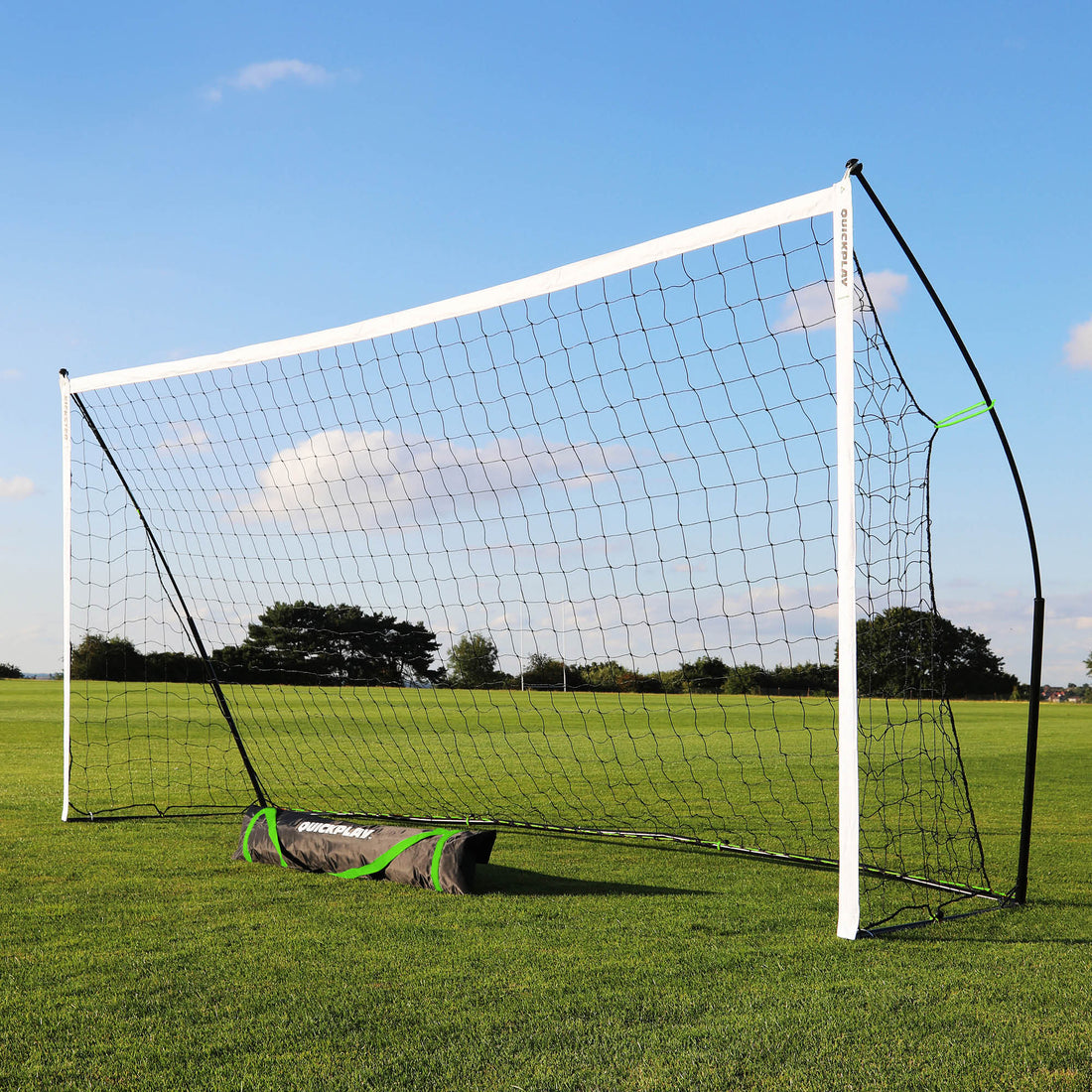 KICKSTER Portable Football Goal 12x6' - QUICKPLAY - 12 x 6 12x6 5 a side 7 a side adult bestsellers blackfridaysale football football goal garden gift home instructions junior Juniors (7-13yrs) kickster Kickster Academy kids large portable Teens (13yrs+)