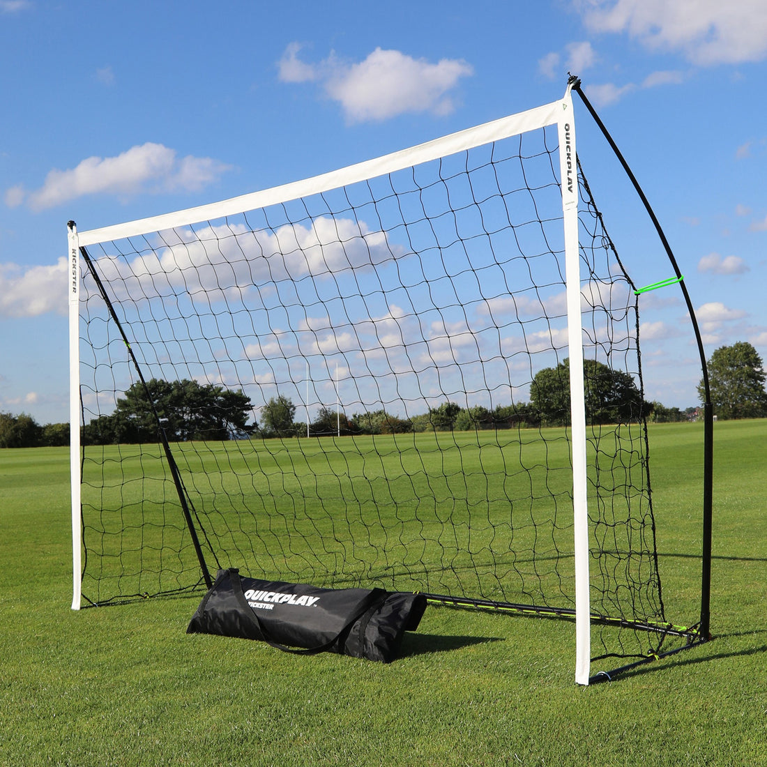 KICKSTER Portable Football Goal 8x5' - QUICKPLAY - bestsellers blackfridaysale football football goal garden home instructions junior Juniors (7-13yrs) kickster kids portable SUMMER Teens (13yrs+)