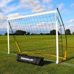 KICKSTER Portable Football Goal 6x4' (Yellow)