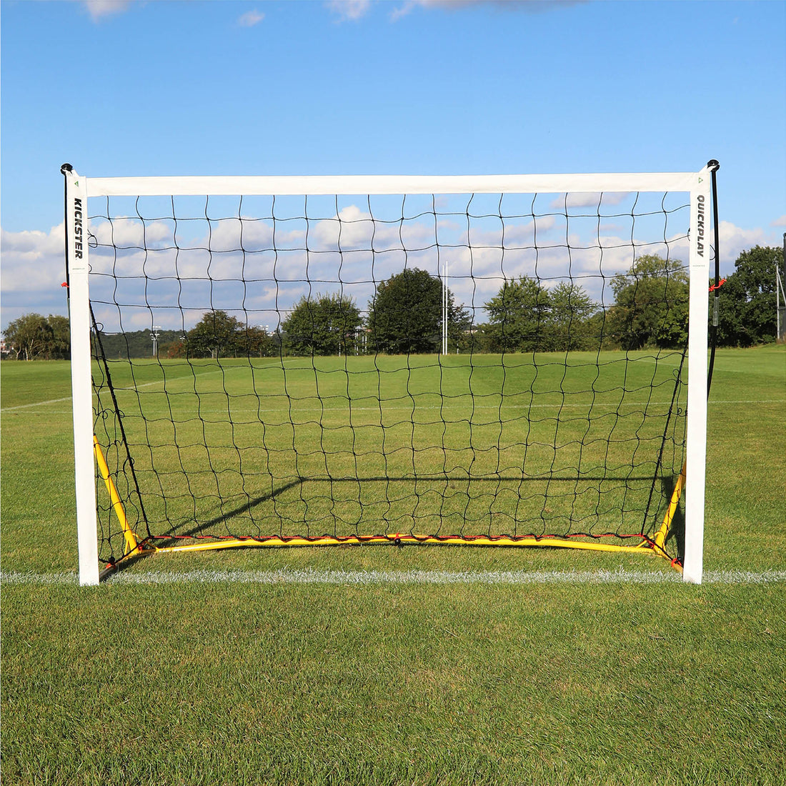 KICKSTER Portable Football Goal 6x4' (Yellow) - QUICKPLAY - 2.3 bestsellers deal football football goal garden gift home instructions junior kickster kids Kids (up to 6yrs) portable