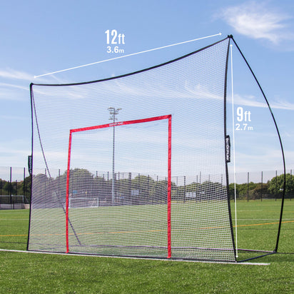 MEGA NET Multi-Sport Ball-Stop 12x9' - QUICKPLAY - football golf golf net has-spares hitting net more sports