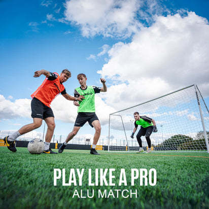 PRO ALU Match Football Goal 24x8' - QUICKPLAY - Aluminum Goals football goal has-spares long-product-multi-box Pro