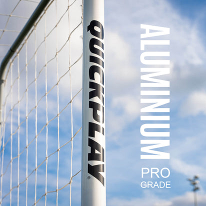 PRO ALU Match Football Goal 24x8' - QUICKPLAY - Aluminum Goals football goal has-spares long-product-multi-box Pro