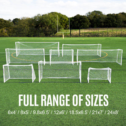 PRO ALU Match Football Goal 24x8' - QUICKPLAY - Aluminum Goals football goal has-spares long-product-multi-box Pro