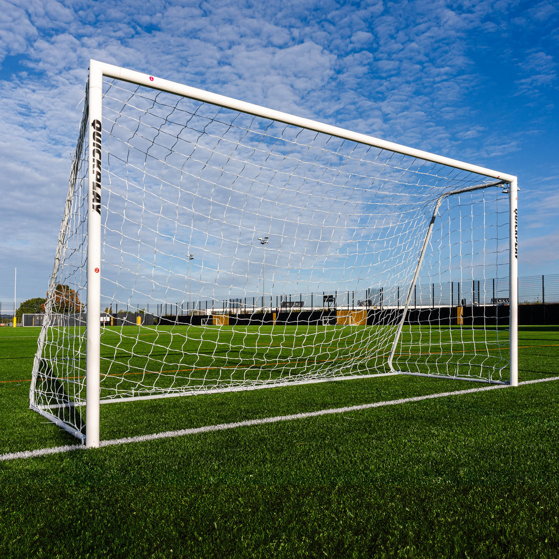 PRO ALU Match Football Goal 12x6' - QUICKPLAY - Aluminum Goals football goal long-product-multi-box pat Pro Soccer Soccer Coach Soccer Goal Soccer Goals Soccer Teams