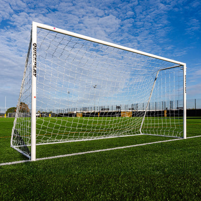 PRO ALU Match Football Goal 12x6' - QUICKPLAY - Aluminum Goals football goal has-spares long-product-multi-box pat Pro Soccer Soccer Coach Soccer Goal Soccer Goals Soccer Teams