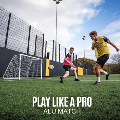 PRO ALU Match Football Goal 6x4' - QUICKPLAY - Aluminum Goals football goal has-spares instructions long-product-multi-box pat Pro Soccer Soccer Coach Soccer Goal Soccer Goals Soccer Teams