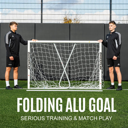 PRO ALU Match Football Goal 6x4' - QUICKPLAY - Aluminum Goals football goal has-spares instructions long-product-multi-box pat Pro Soccer Soccer Coach Soccer Goal Soccer Goals Soccer Teams