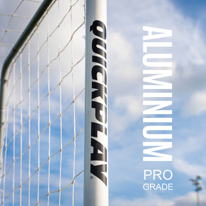 PRO ALU Match Football Goal 6x4' - QUICKPLAY - Aluminum Goals football goal has-spares instructions long-product-multi-box pat Pro Soccer Soccer Coach Soccer Goal Soccer Goals Soccer Teams