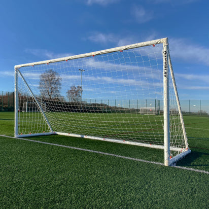 Q-FOLD Folding Football Goal 16x7' - QUICKPLAY - 16 x 7 16x7 5 a side 7 a side adult astro folding football football goal garden has-spares instructions large plastic Q-Fold Senior (16yrs+) Teens (13yrs+)