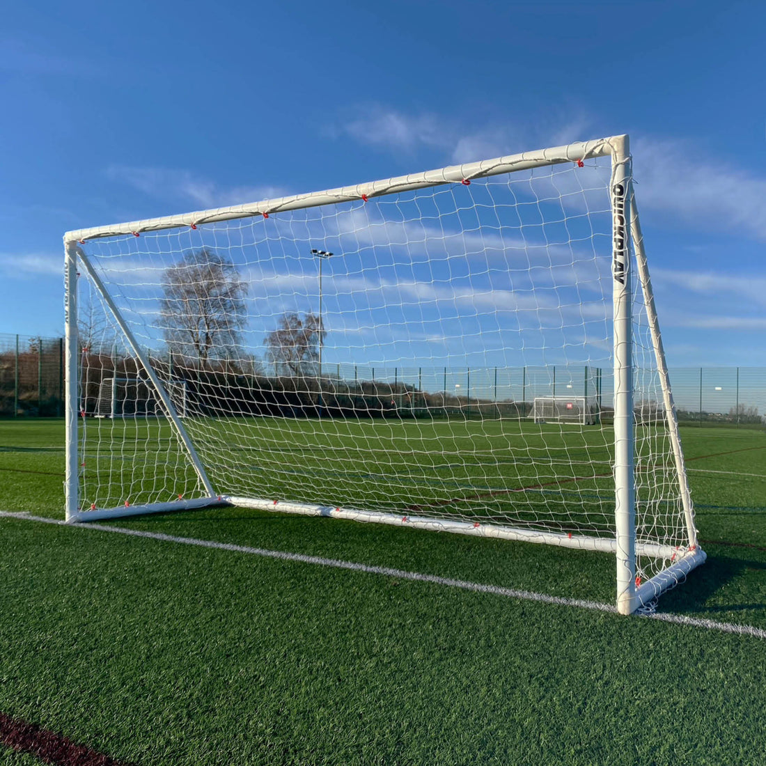 Q-FOLD Folding Football Goal 12x6' - QUICKPLAY - 12x6 5 a side 7 a side adult astro blackfridaysale folding football football goal garden instructions Juniors (7-13yrs) kids large plastic Q-Fold Teens (13yrs+)