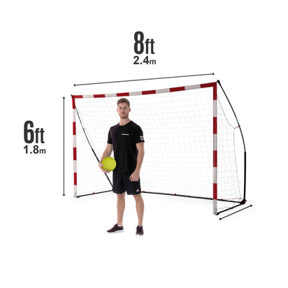 Portable Handball Goal Adult 3x2m - QUICKPLAY - 3 x 2 Futsal handball handball goal instructions more sports portable handball