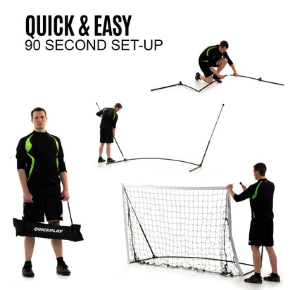 KICKSTER Elite Portable Football Goal 18.5x6.5' - QUICKPLAY - has-spares kickster Kickster Elite