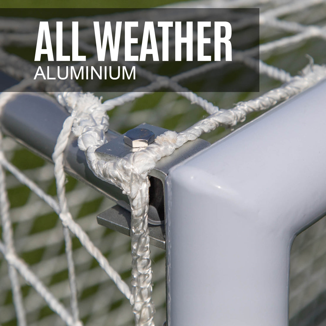 PRO ALU Match Football Goal 8x5' - QUICKPLAY - Aluminum Goals football goal Pro