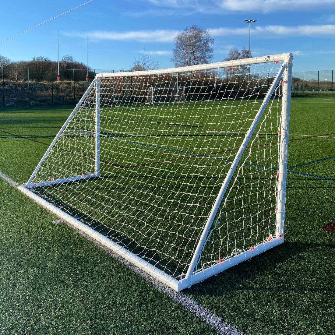 Q-FOLD Folding Football Goal 12x6' - QUICKPLAY - 12x6 5 a side 7 a side adult astro blackfridaysale folding football football goal garden instructions Juniors (7-13yrs) kids large plastic Q-Fold Teens (13yrs+)