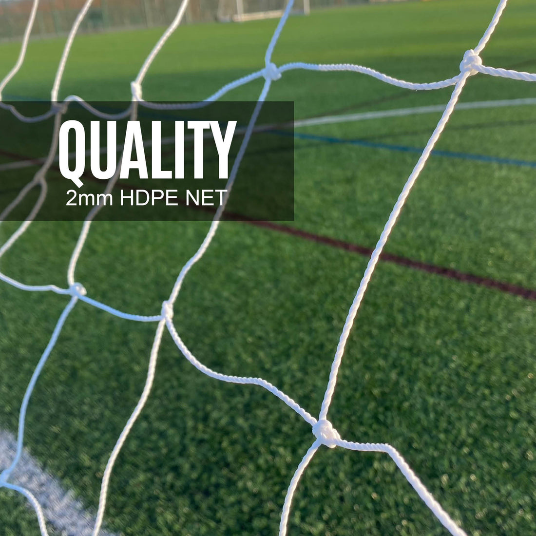 Q-FOLD Folding Football Goal 8x5' - QUICKPLAY - 8 x 5 astro folding football football goal garden gift has-spares instructions Juniors (7-13yrs) kids plastic Q-Fold Teens (13yrs+)