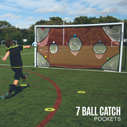 TARGET NET for football goals 16x7' (excl. goal) - QUICKPLAY - 16x7 coaching deal instructions target net target nets targets training