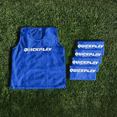 Football Training Bibs Blue - QUICKPLAY UK -