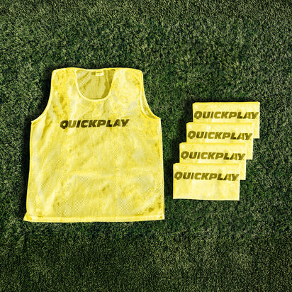 Football Training Bibs Yellow - QUICKPLAY UK -