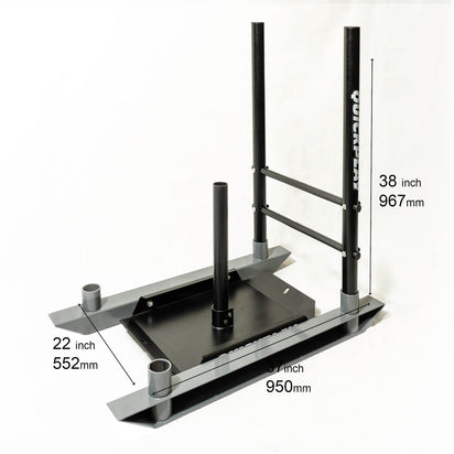 Weighted Push/Pull Sled - QUICKPLAY UK - strength-conditioning