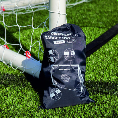 TARGET Net Lite for Football Goals 6x4' (excl. goal) - QUICKPLAY - gift instructions portable Soccer Target SUMMER target net target net lite target nets targets