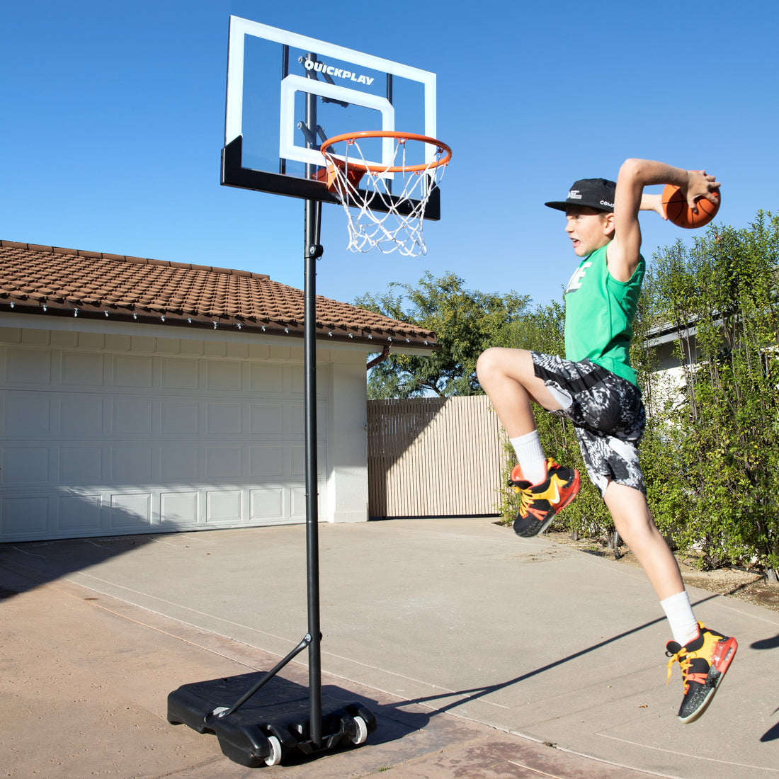 BALLER Mini Basketball Hoop System - QUICKPLAY - basketball EOL instructions more sports