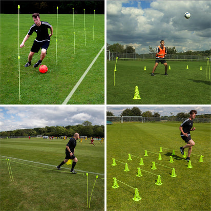 Speed + Agility Set (35 Piece) - QUICKPLAY - agility coaching instructions speed training