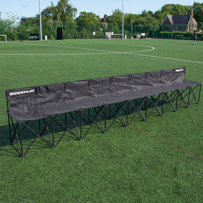 PRO BENCH 9 Seat Subs Bench - QUICKPLAY - 9 seater bench club seating