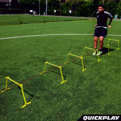 Adjustable Speed Hurdles (set of 6) - QUICKPLAY - agility hurdles speed SUMMER training